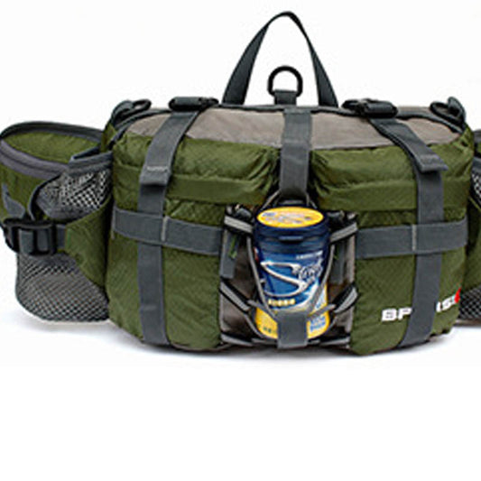 BP-VISION High-Capacity Outdoor Lumbar Pack with Dual Bottle Holders - KALAY STORE