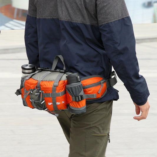 BP-VISION High-Capacity Outdoor Lumbar Pack with Dual Bottle Holders - KALAY STORE
