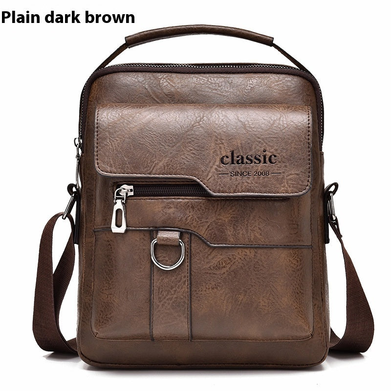 WEIXIER Multi-Pocket PU Leather Messenger Bag - KALAY STORE