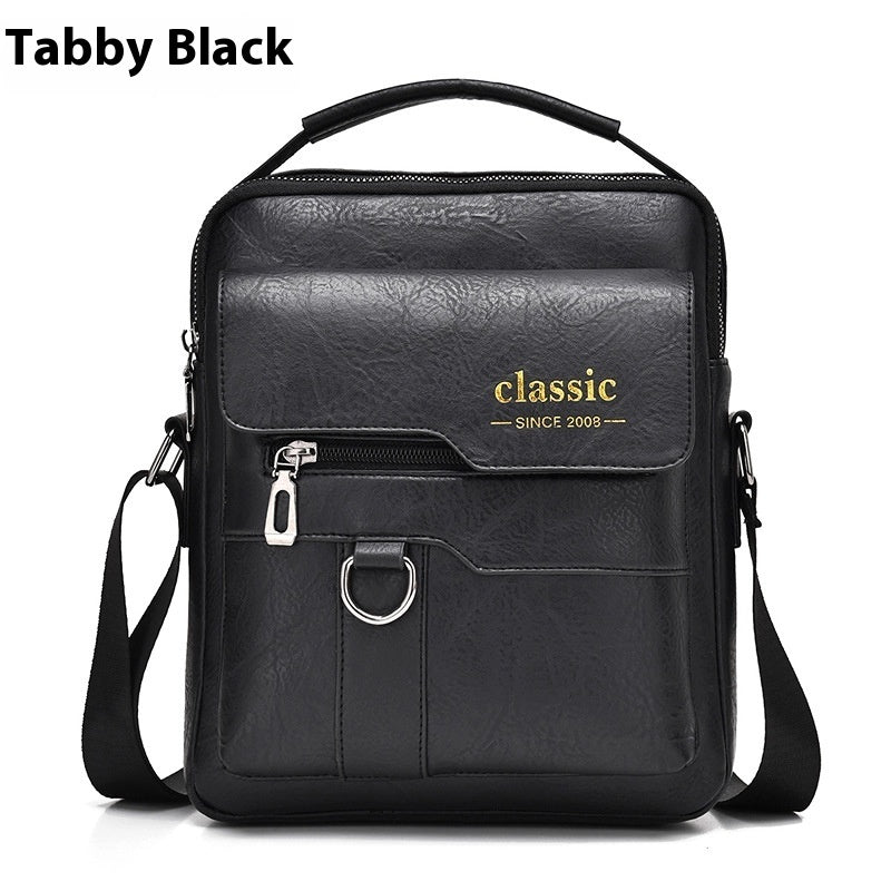 WEIXIER Multi-Pocket PU Leather Messenger Bag - KALAY STORE